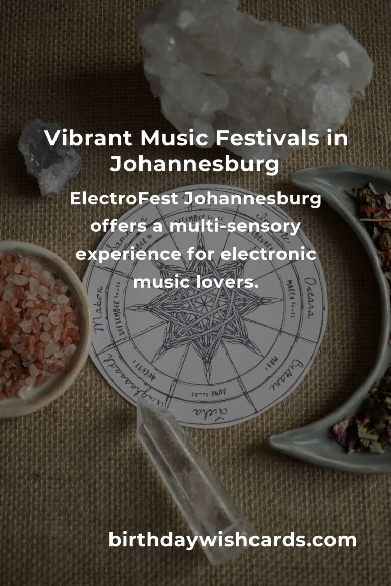 Discover the Upcoming Music Festivals in Johannesburg for 2025