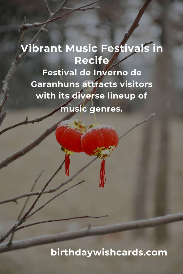 Discover the Upcoming Music Festivals in Recife for 2025