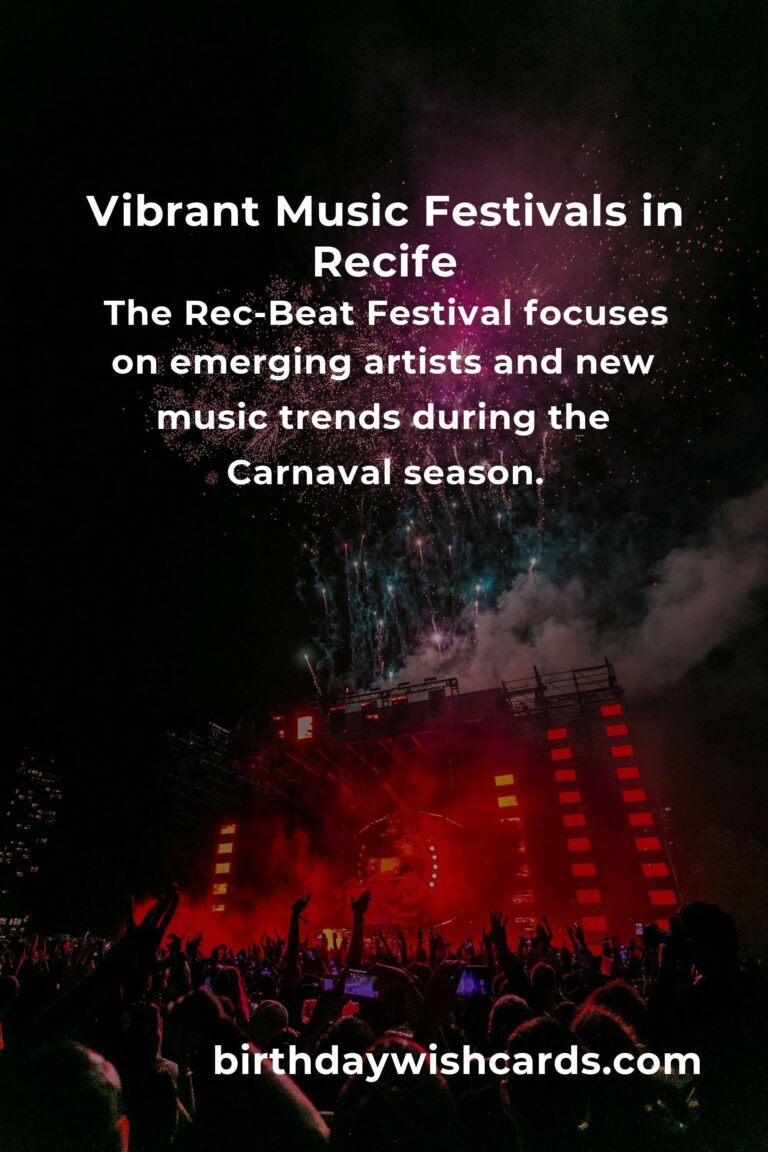 Discover the Upcoming Music Festivals in Recife for 2025