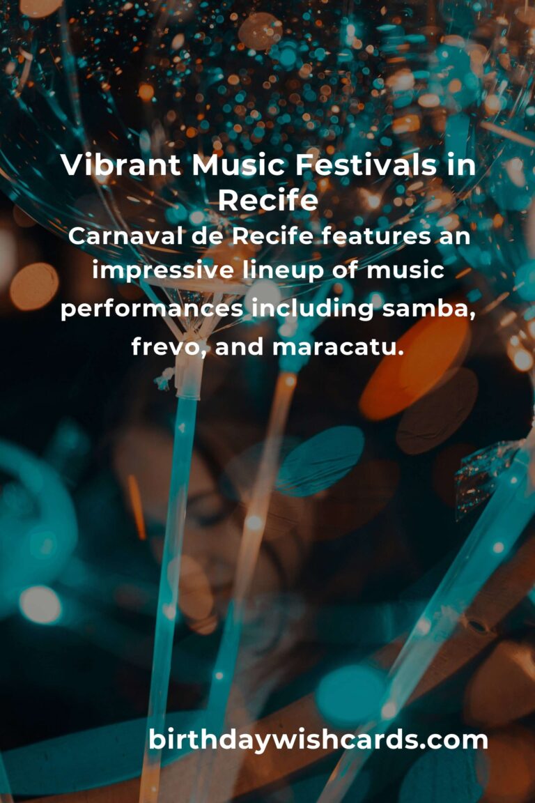 Discover the Upcoming Music Festivals in Recife for 2025