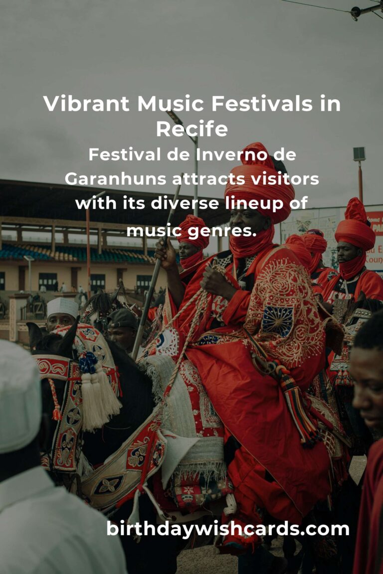 Discover the Upcoming Music Festivals in Recife for 2025