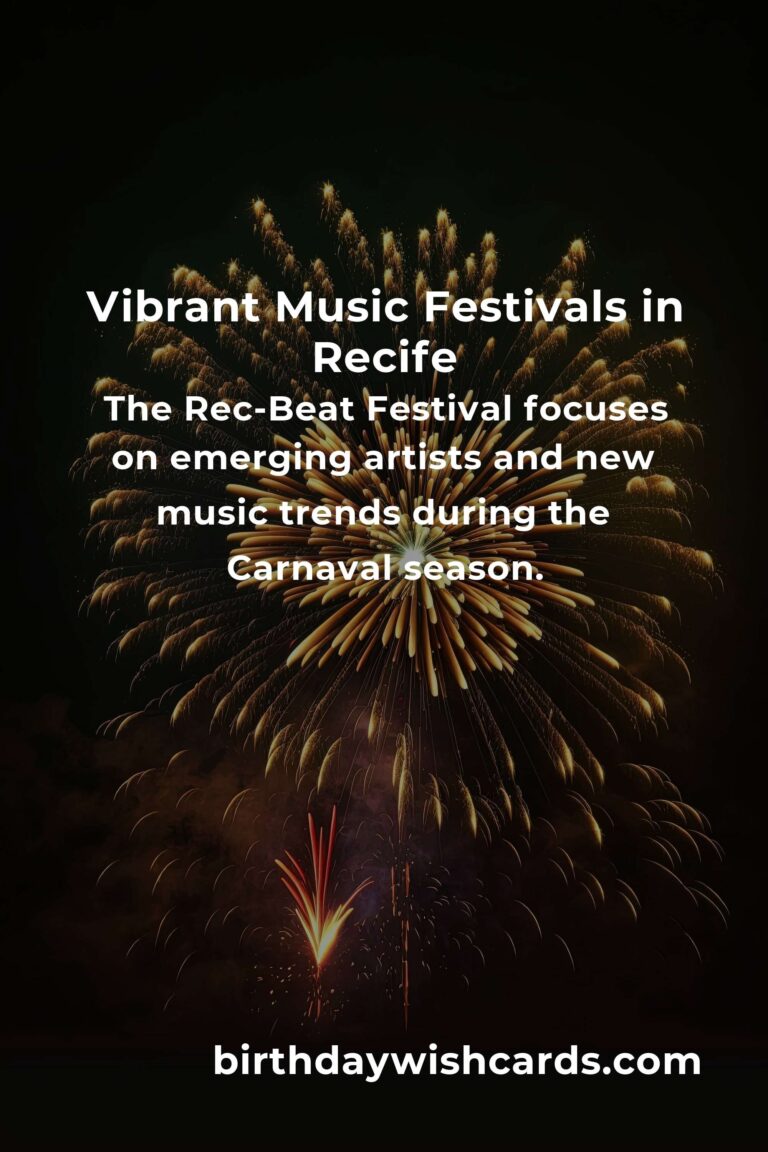 Discover the Upcoming Music Festivals in Recife for 2025
