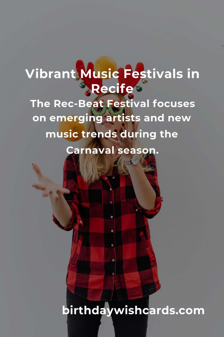 Discover the Upcoming Music Festivals in Recife for 2025