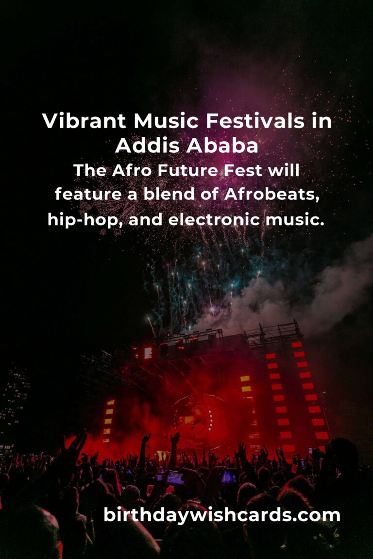 Discover the Vibrant Upcoming Music Festivals in Addis Ababa for 2025
