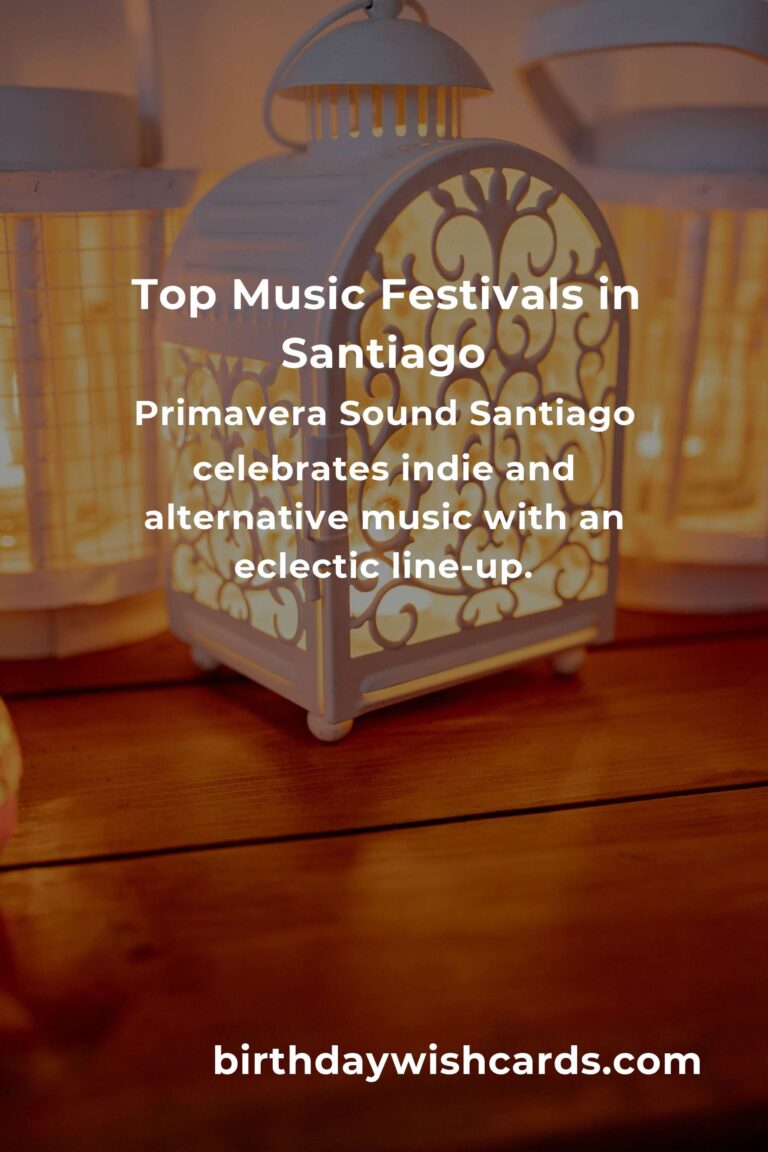 Discover the Vibrant Upcoming Music Festivals in Santiago for 2025