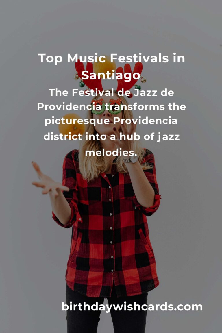 Discover the Vibrant Upcoming Music Festivals in Santiago for 2025