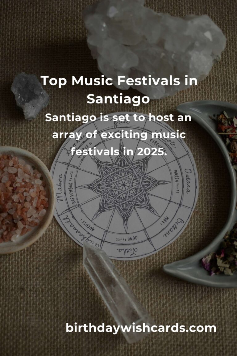 Discover the Vibrant Upcoming Music Festivals in Santiago for 2025