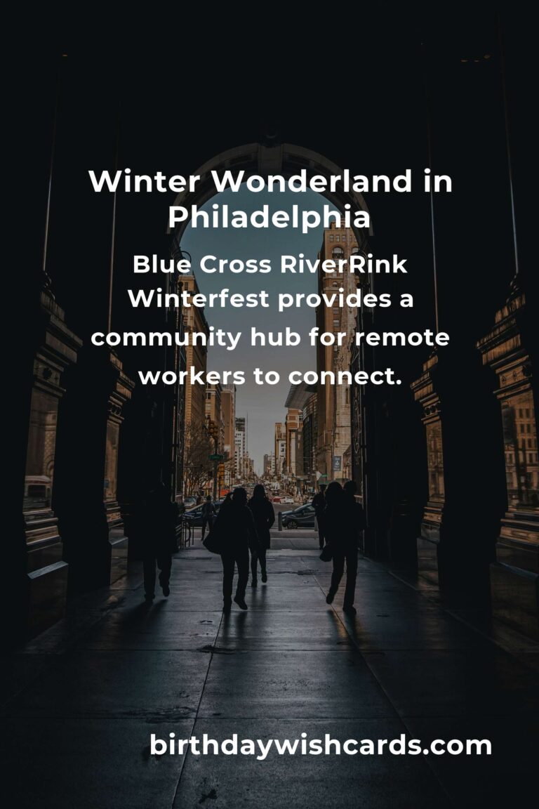 Discover the Warmth: Best Winter Events in Philadelphia for Remote Workers