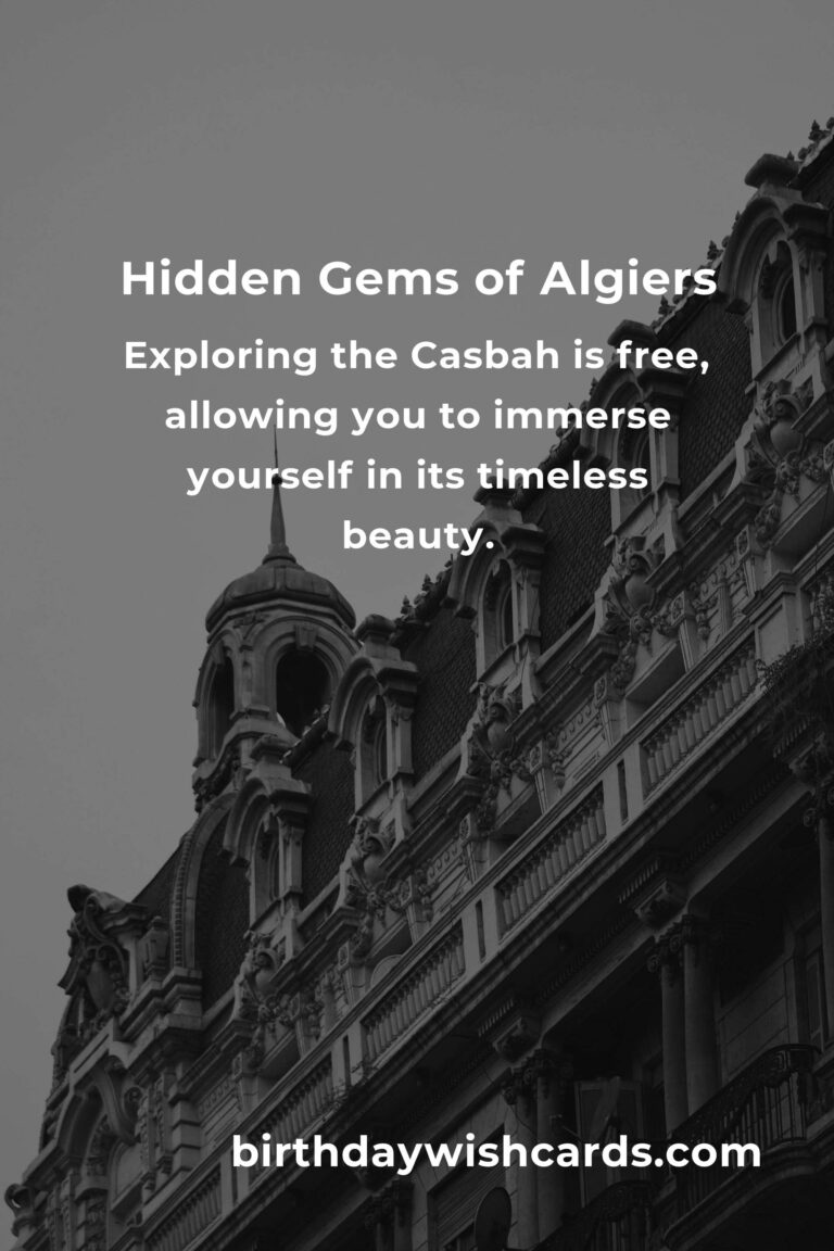 Discovering Algiers: Hidden Budget Destinations That Will Steal Your Heart