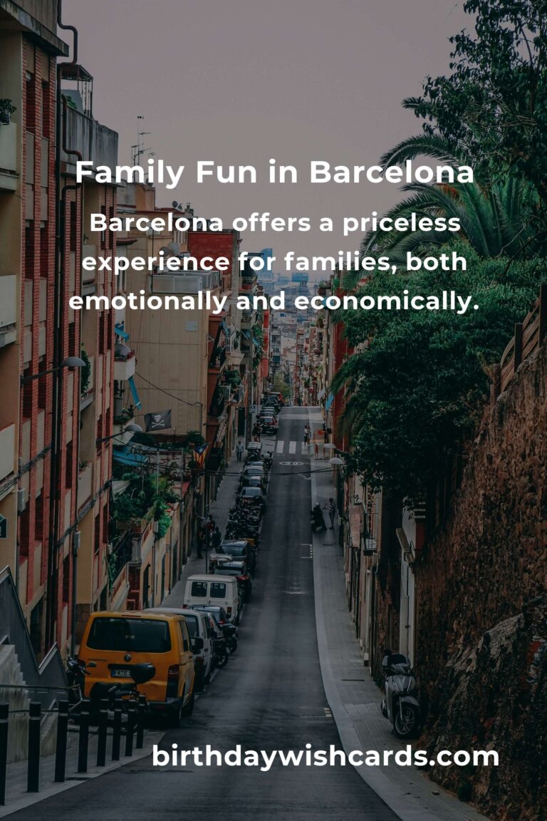 Discovering Barcelona: A Heartfelt Budget Guide for Family Adventures
