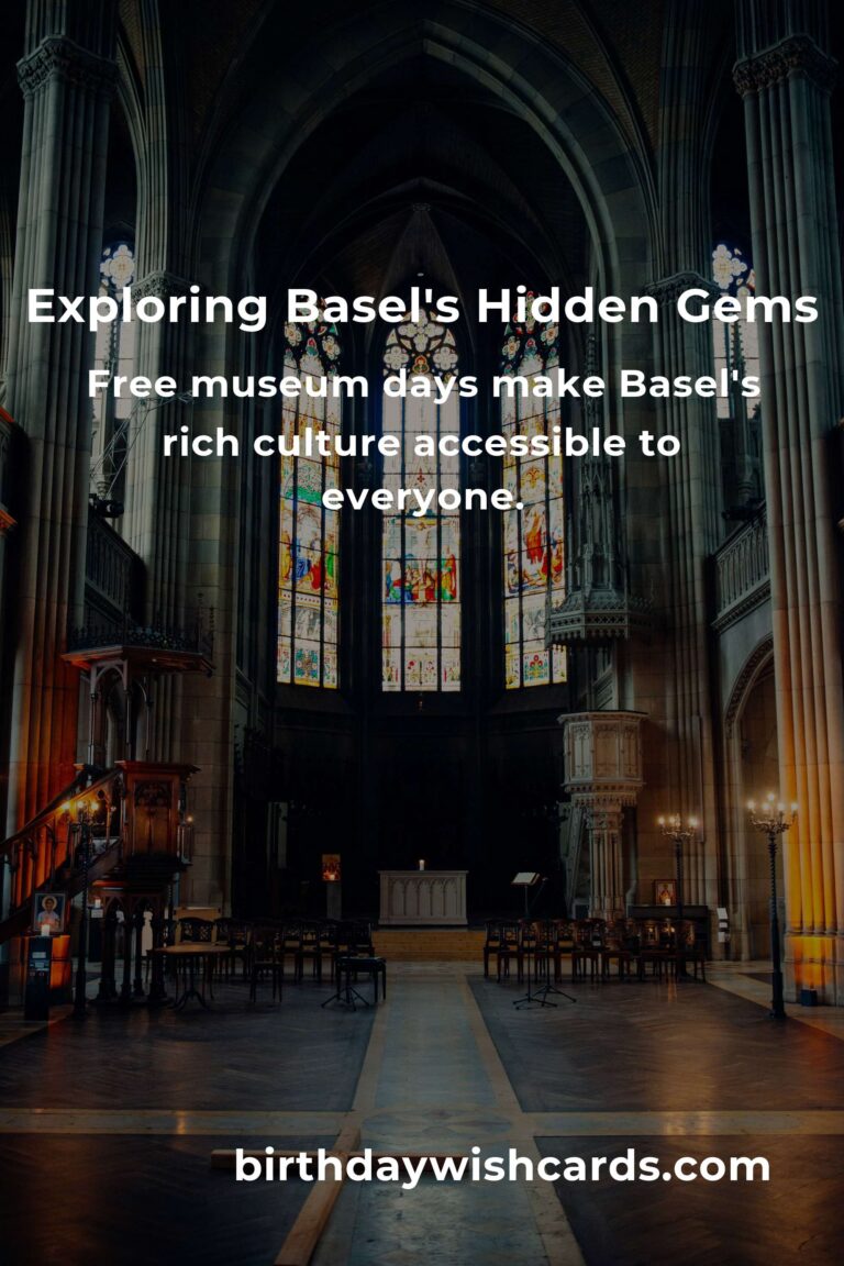 Discovering Basel's Hidden Gems on a Budget: A Heartfelt Guide