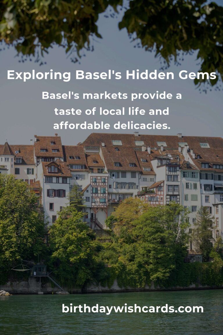 Discovering Basel's Hidden Gems on a Budget: A Heartfelt Guide