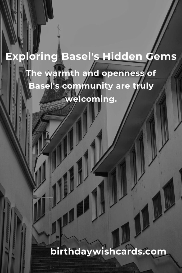 Discovering Basel's Hidden Gems on a Budget: A Heartfelt Guide