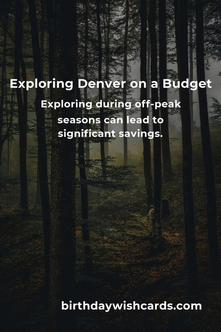 Discovering Denver on a Dime: The Heartfelt Solo Traveler’s Budget Guide