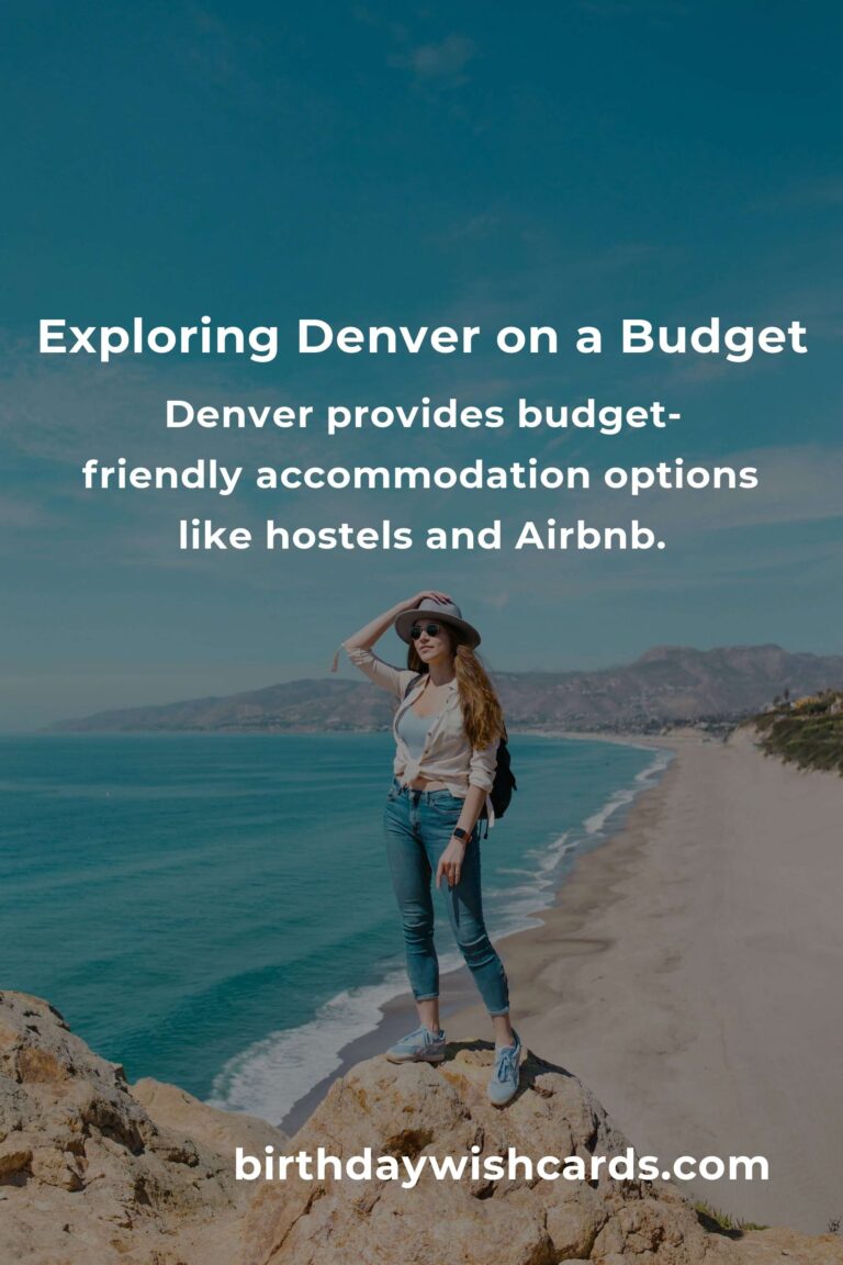 Discovering Denver on a Dime: The Heartfelt Solo Traveler's Budget Guide