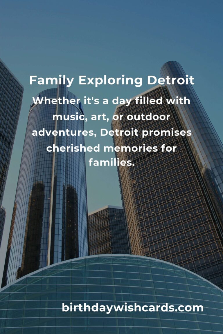 Discovering Detroit: Top 16 Family Destinations That Capture Hearts