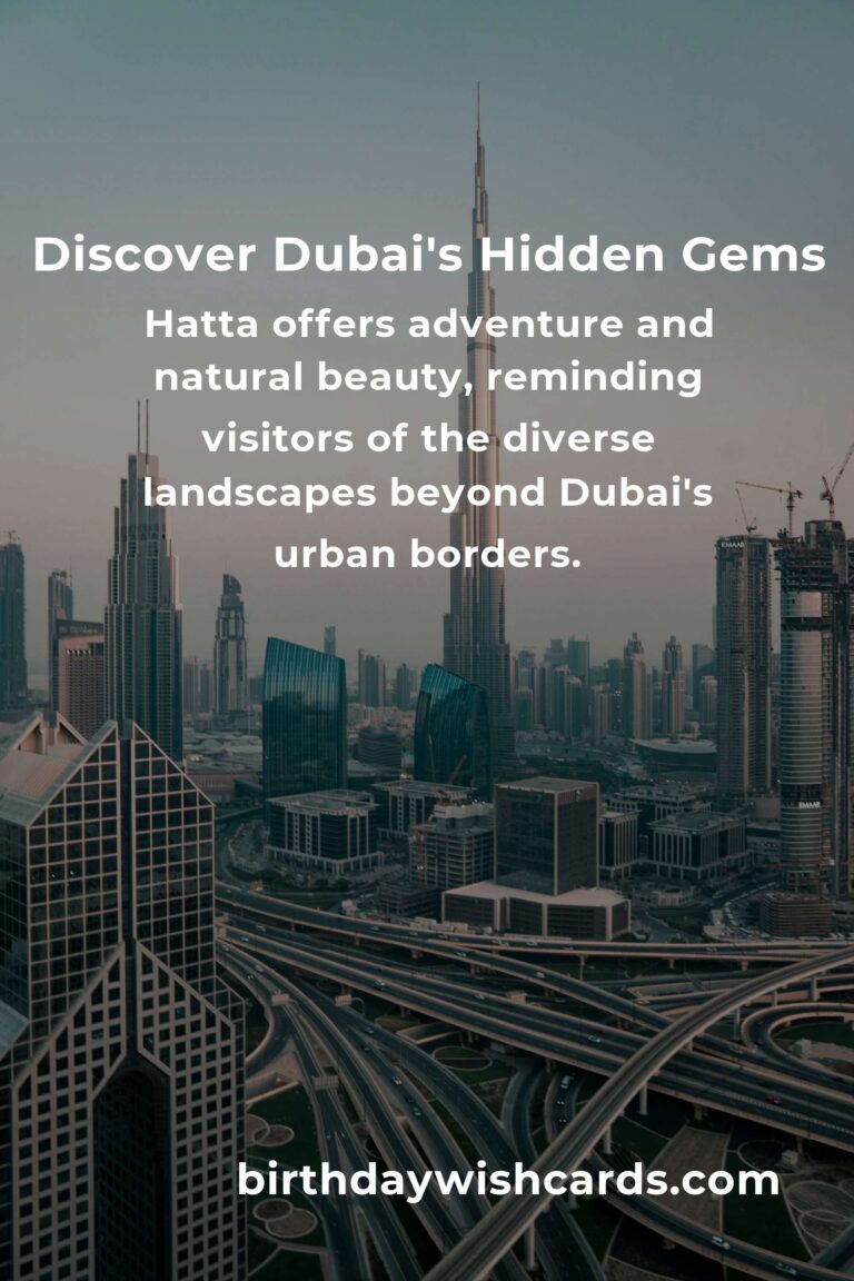 Discovering Dubai's Hidden Gems: Unveiling the City's Best-Kept Secrets