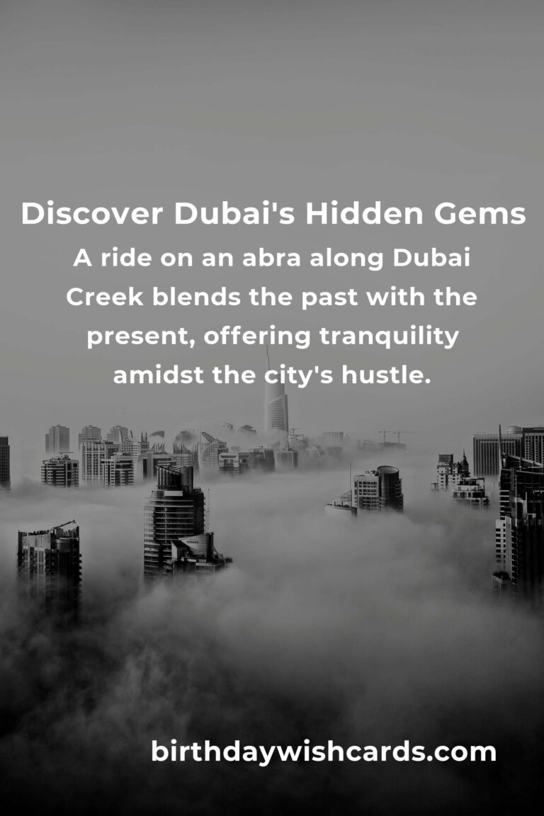 Discovering Dubai's Hidden Gems: Unveiling the City's Best-Kept Secrets
