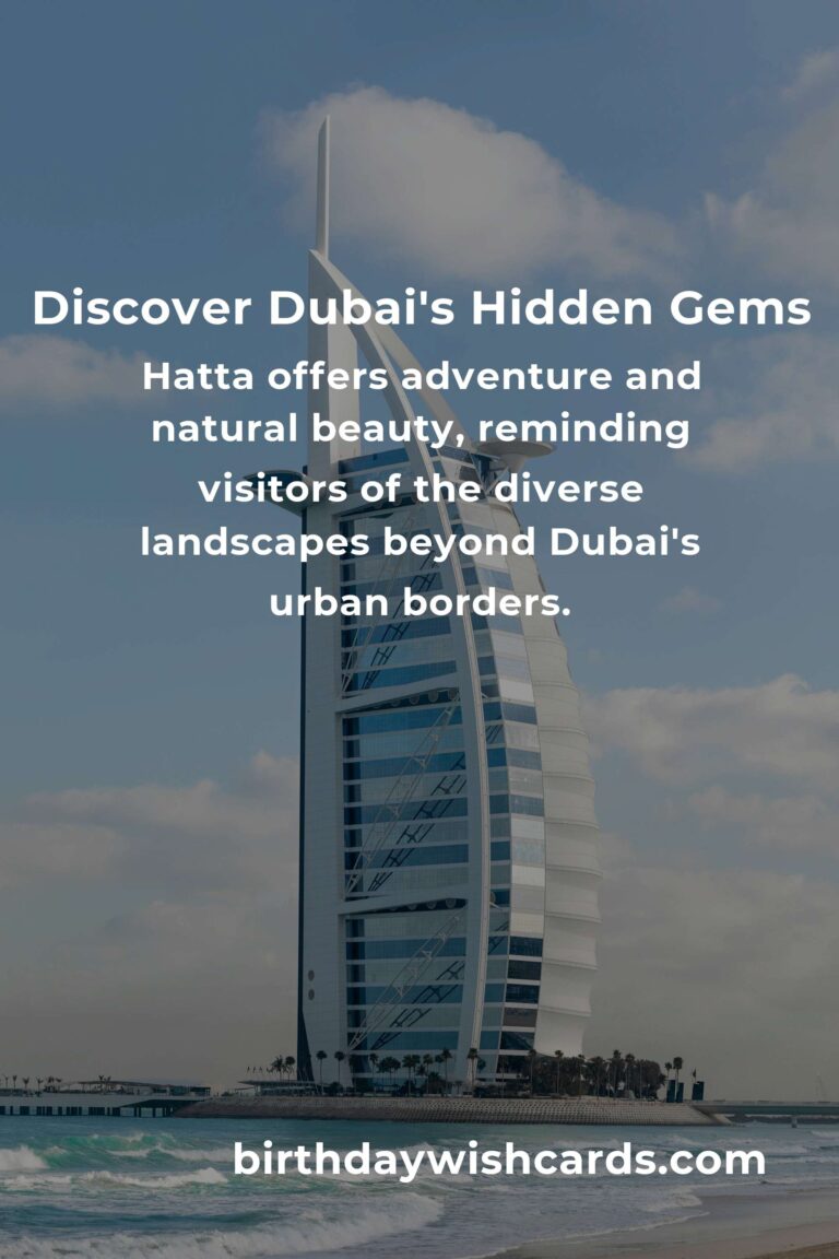 Discovering Dubai's Hidden Gems: Unveiling the City's Best-Kept Secrets