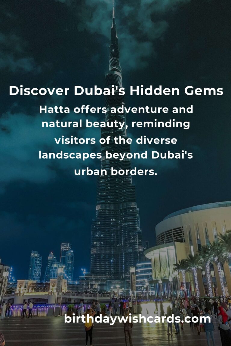 Discovering Dubai's Hidden Gems: Unveiling the City's Best-Kept Secrets