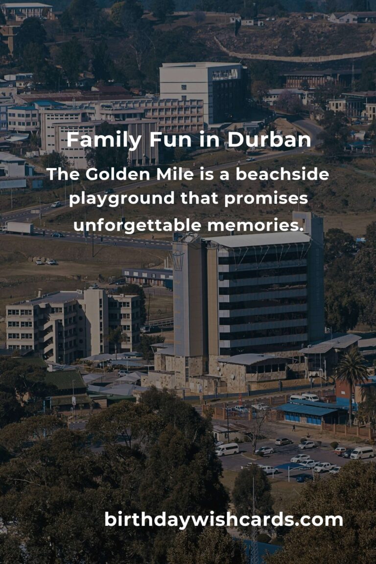 Discovering Durban: A Heartfelt Guide to Family-Friendly Destinations