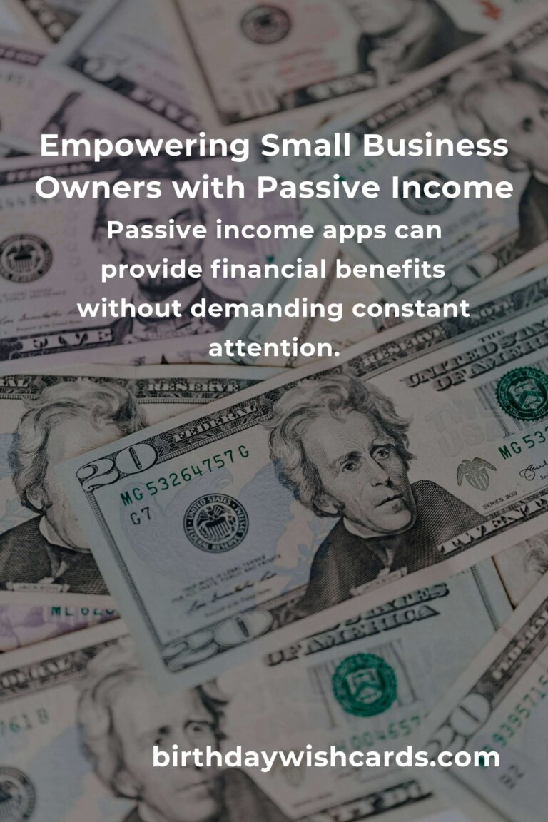 Discovering Freedom: The Best Passive Income Apps for Small Business Owners