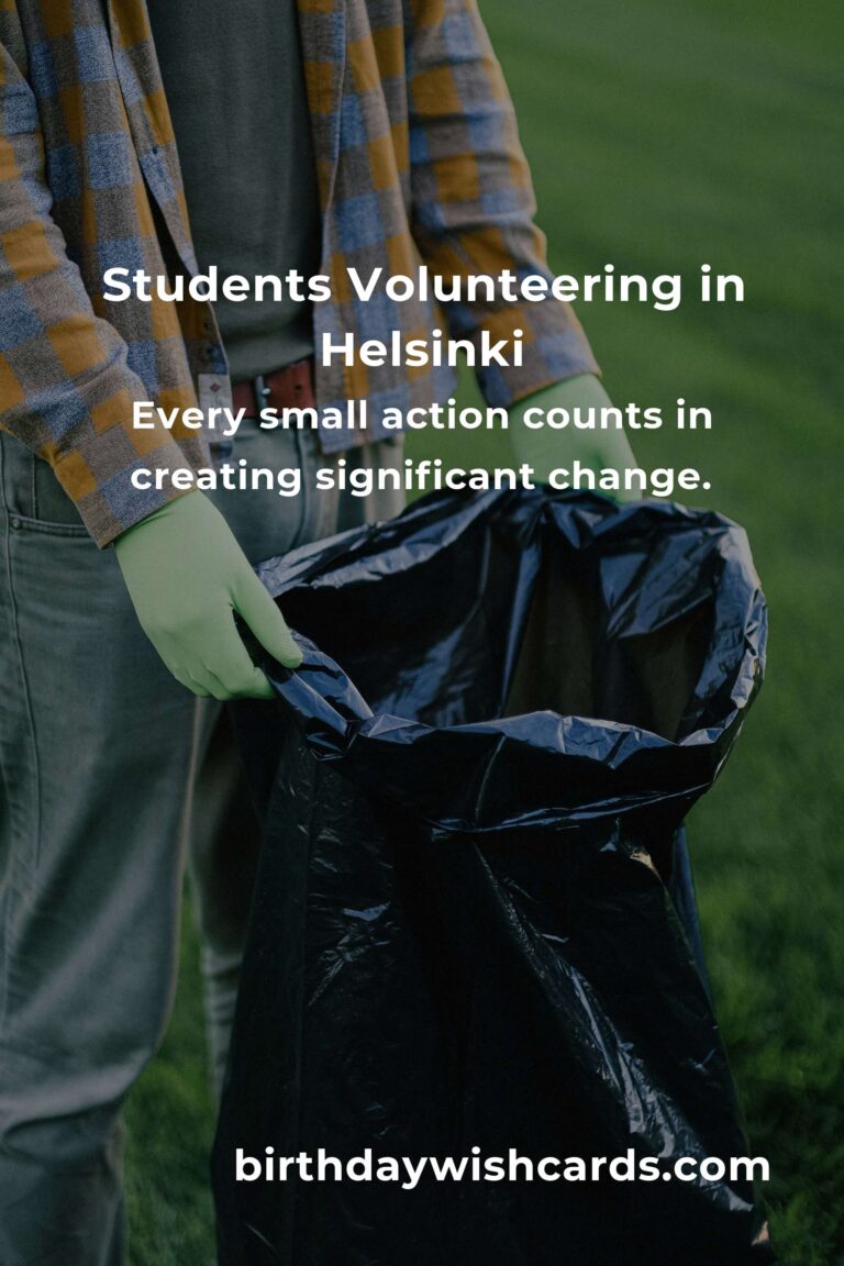 Discovering Heartfelt Volunteer Opportunities for Students in Helsinki