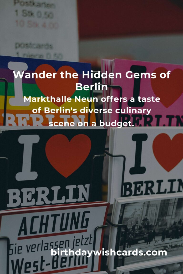 Discovering Hidden Budget Gems in Berlin: Explore Without Breaking the Bank