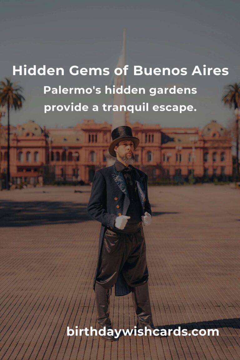 Discovering Hidden Gems in Buenos Aires: A Journey Beyond the Tourist Trail