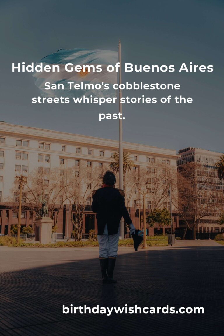 Discovering Hidden Gems in Buenos Aires: A Journey Beyond the Tourist Trail