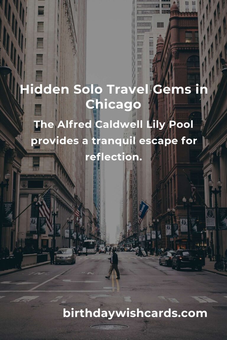 Discovering Hidden Solo Travel Gems in Chicago You Must See