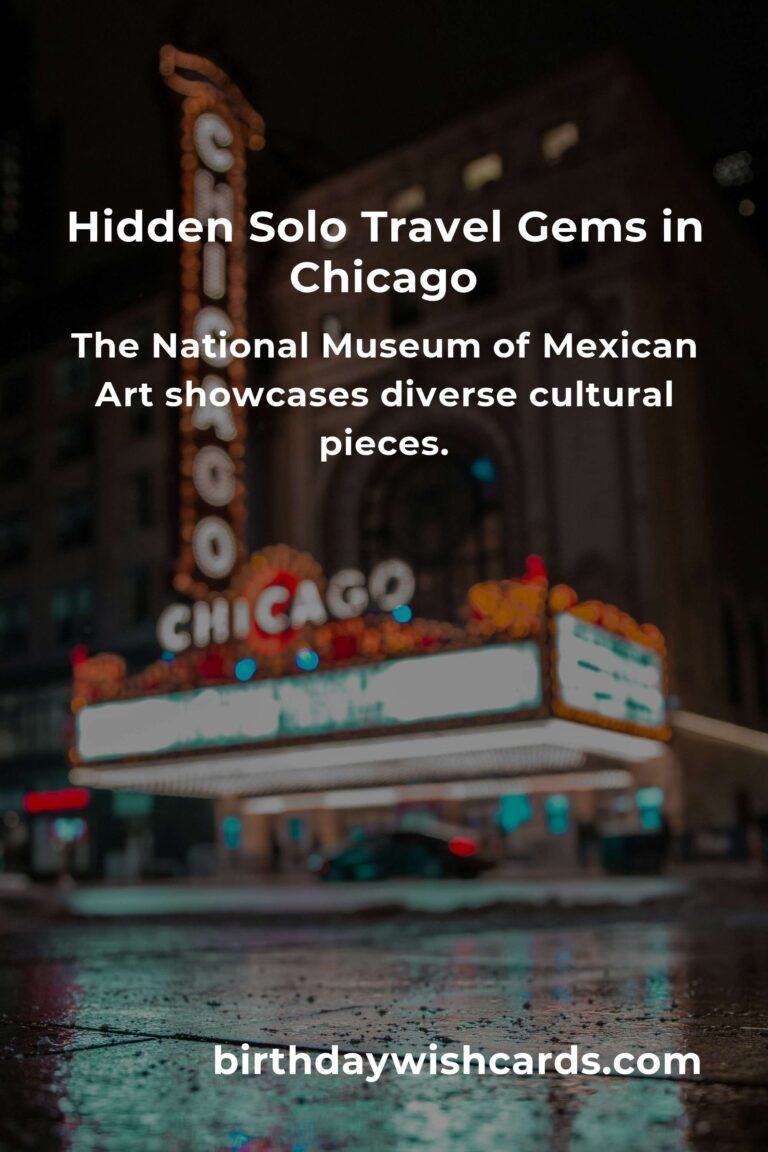 Discovering Hidden Solo Travel Gems in Chicago You Must See