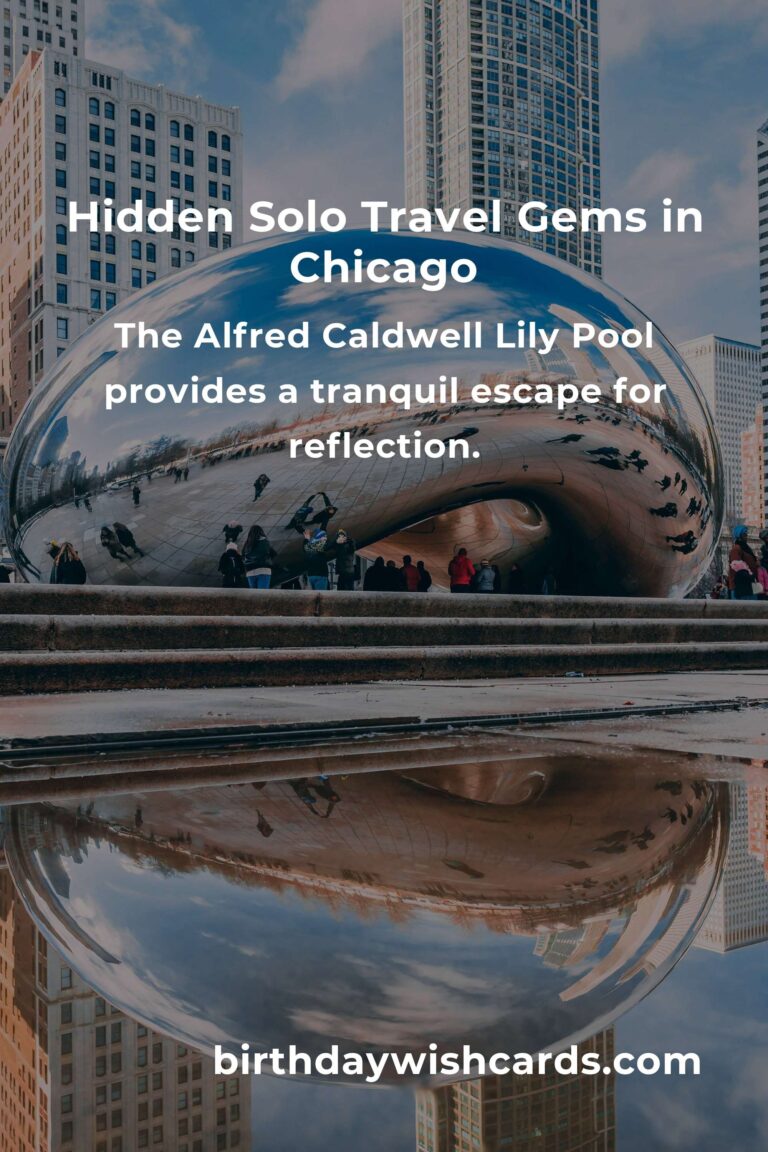 Discovering Hidden Solo Travel Gems in Chicago You Must See