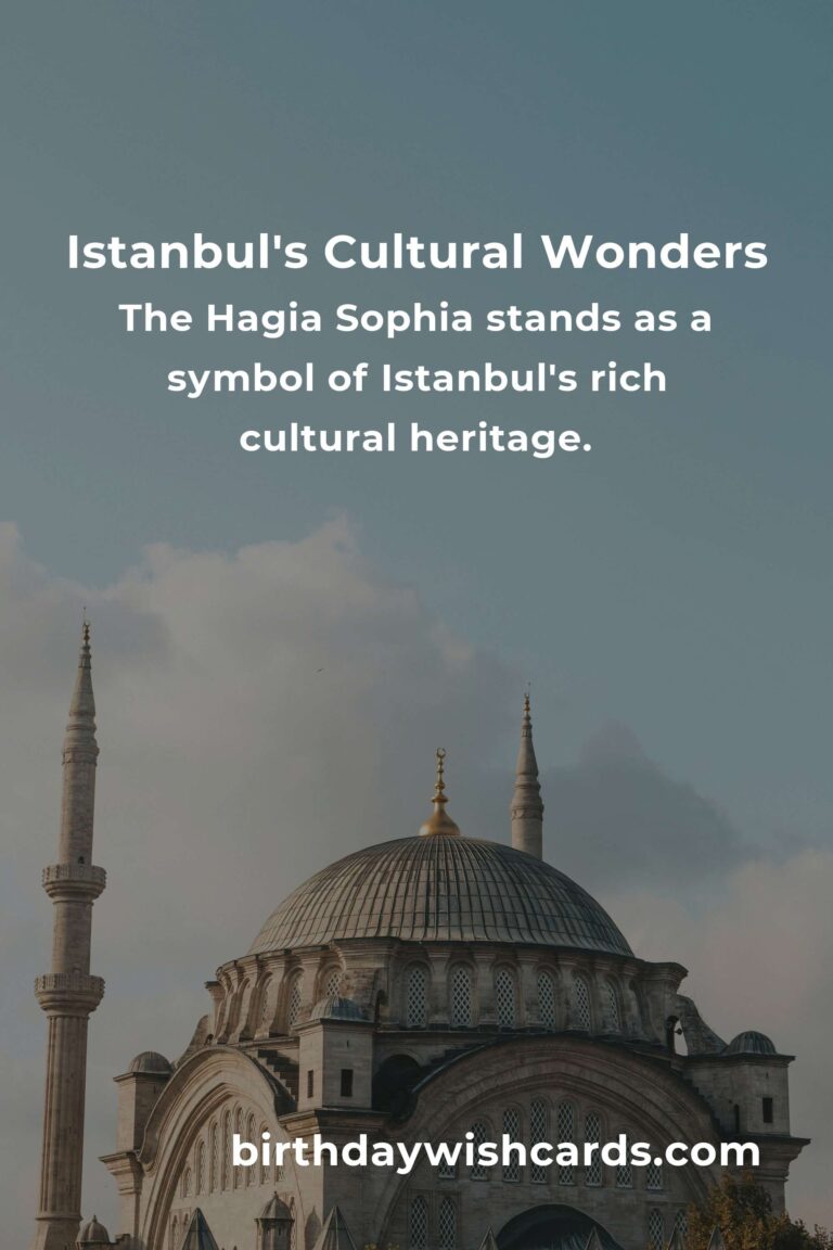 Discovering Istanbul: A Journey Through Its Top 11 Cultural Sites