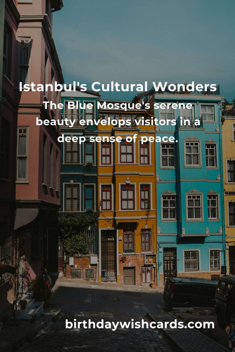 Discovering Istanbul: A Journey Through Its Top 11 Cultural Sites