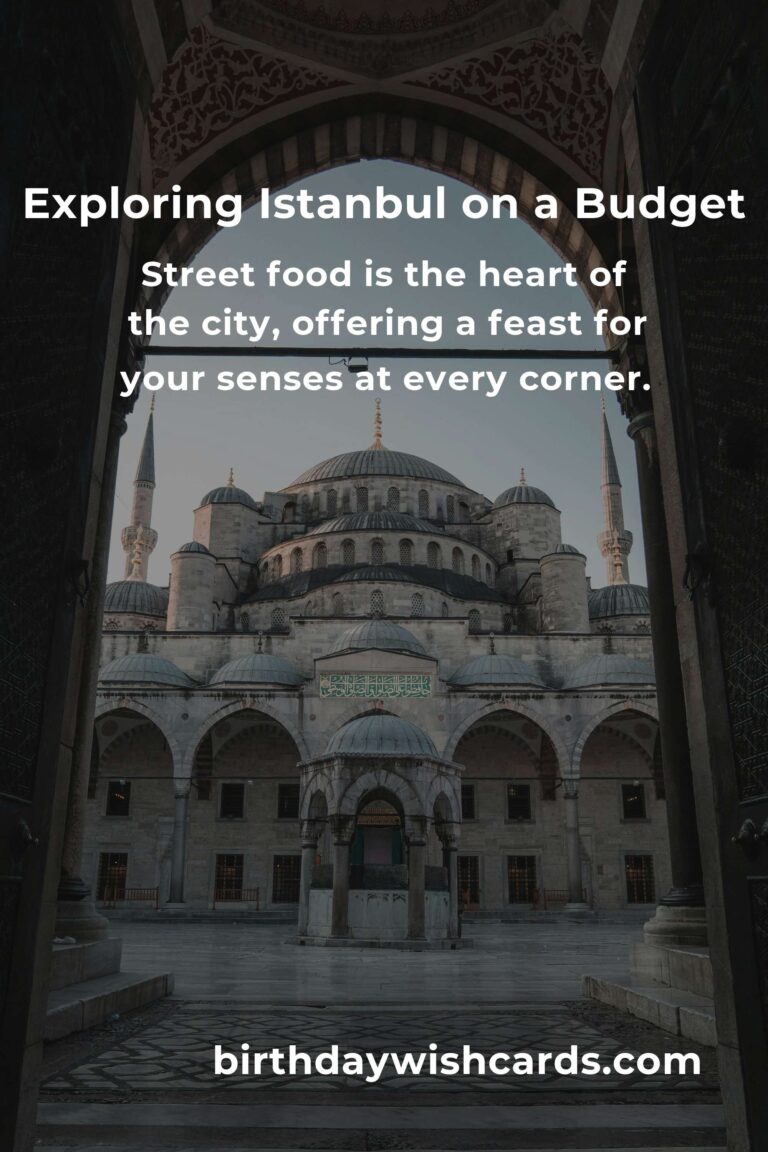 Discovering Istanbul on a Shoestring: A Budget Traveler’s Guide to the City’s Hidden Gems