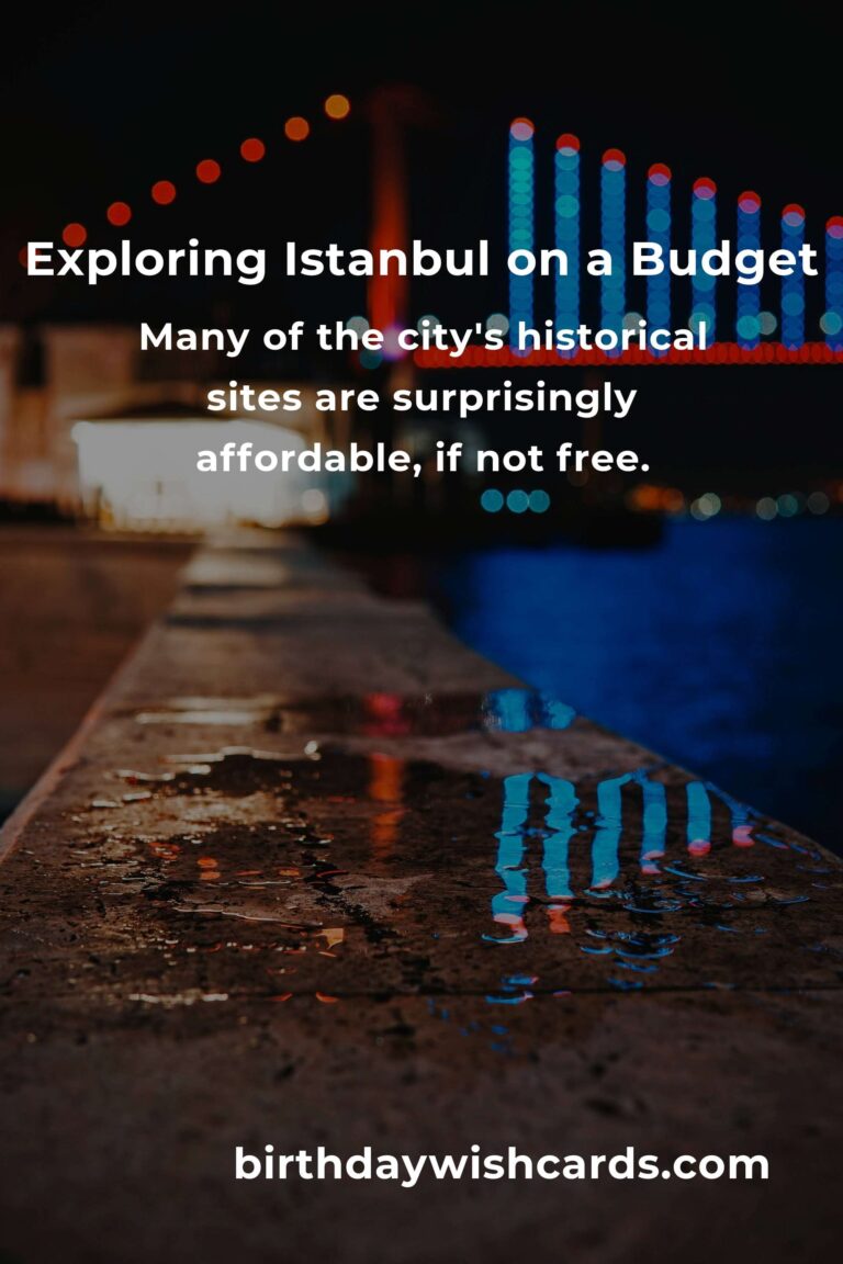 Discovering Istanbul on a Shoestring: A Budget Traveler’s Guide to the City's Hidden Gems