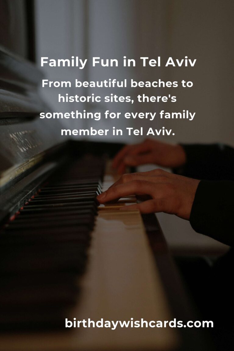 Discovering Joy: Top 23 Family Destinations to Explore in Tel Aviv