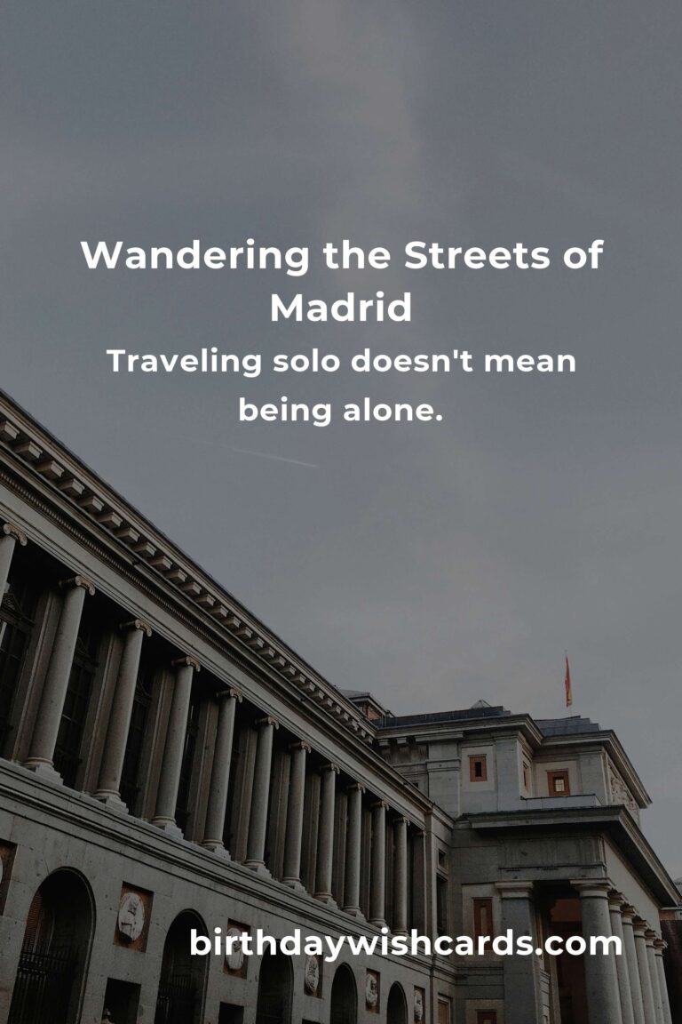 Discovering Madrid on a Shoestring: A Solo Traveler's Heartfelt Guide