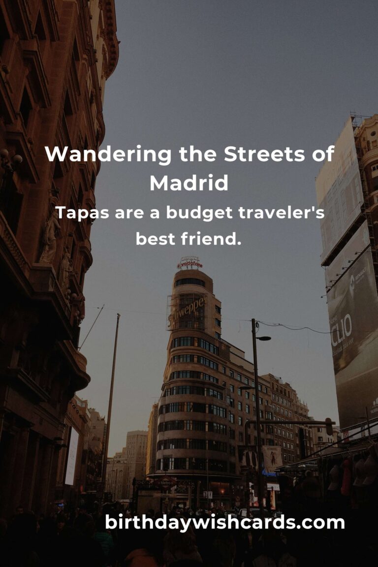 Discovering Madrid on a Shoestring: A Solo Traveler's Heartfelt Guide