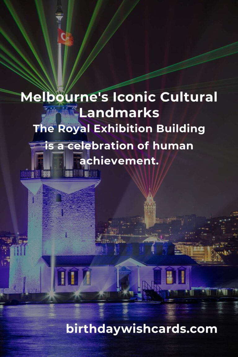 Discovering Melbourne's Cultural Gems: An Emotional Journey Through Its Iconic Sites
