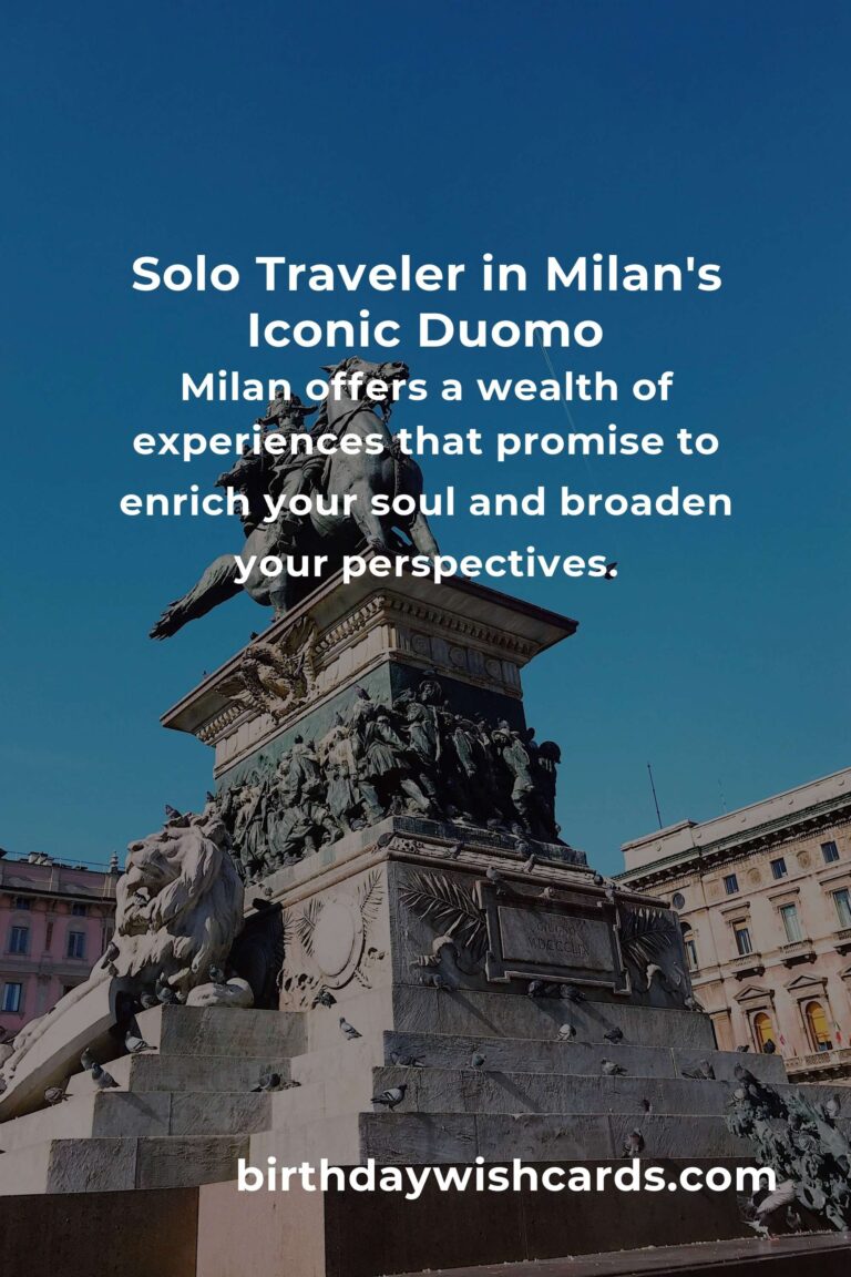 Discovering Milan: Top 39 Solo Travel Spots to Enrich Your Soul