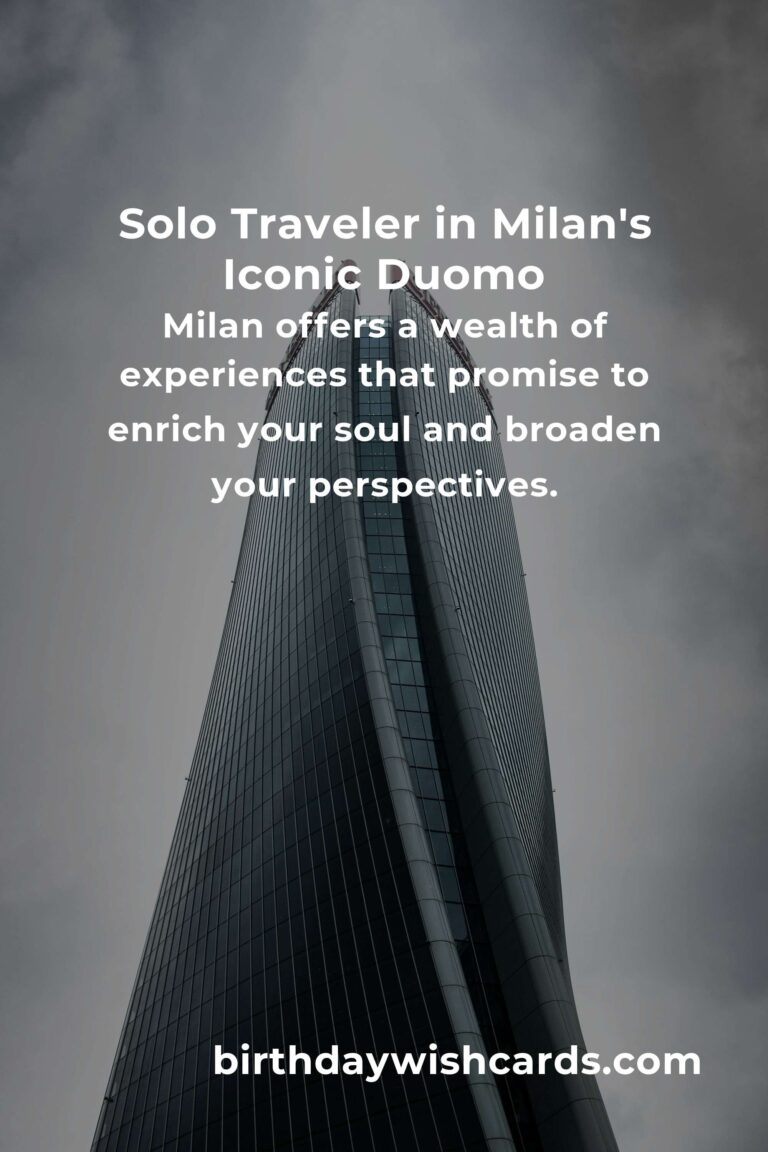Discovering Milan: Top 39 Solo Travel Spots to Enrich Your Soul