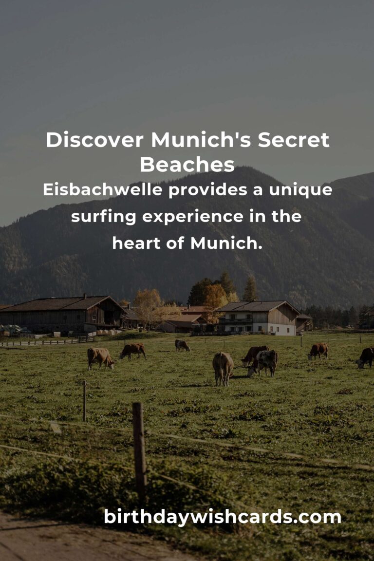 Discovering Munich's Hidden Beaches: A Budget Traveler's Guide