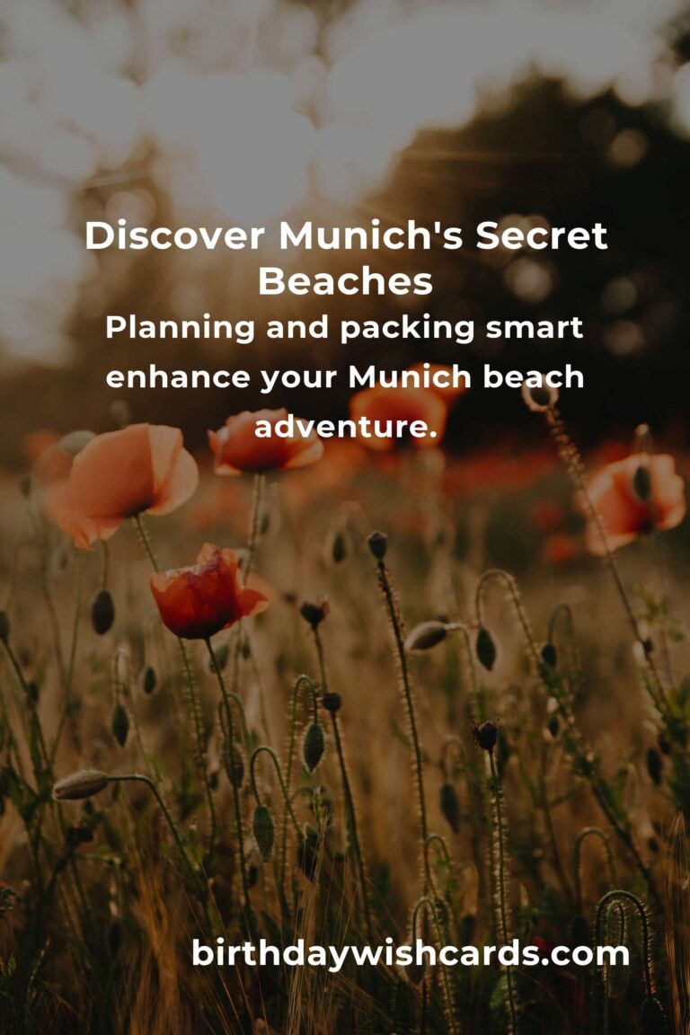 Discovering Munich's Hidden Beaches: A Budget Traveler's Guide