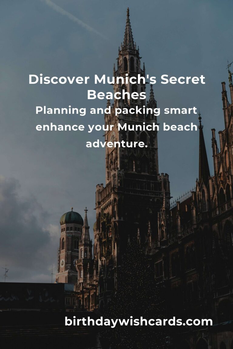 Discovering Munich's Hidden Beaches: A Budget Traveler's Guide