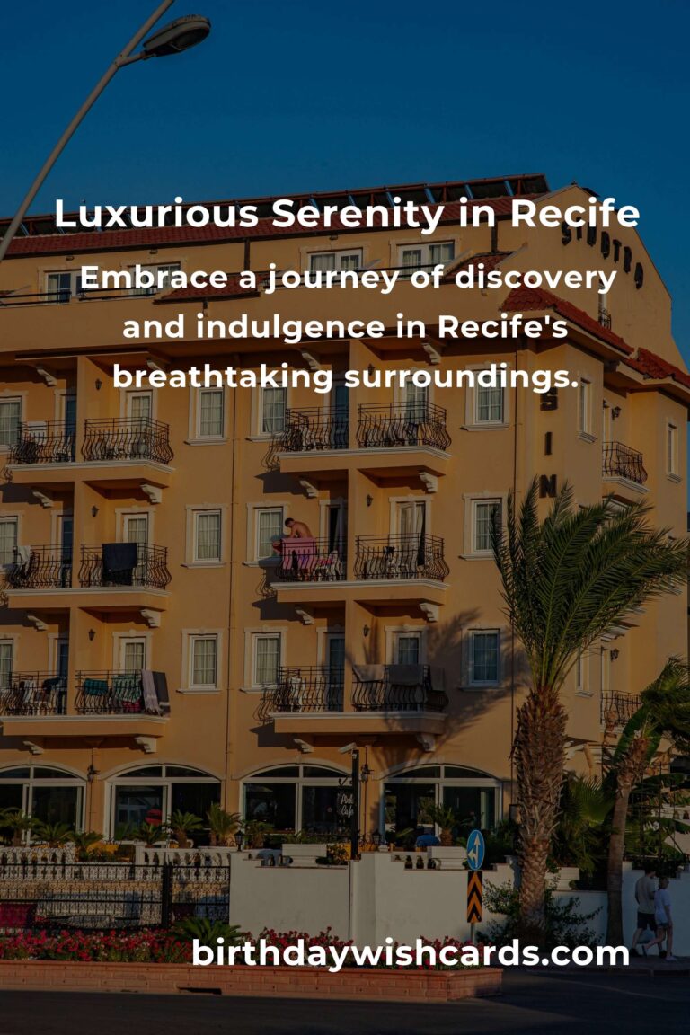 Discovering Opulence: Your Ultimate Guide to Luxury Resorts in Recife
