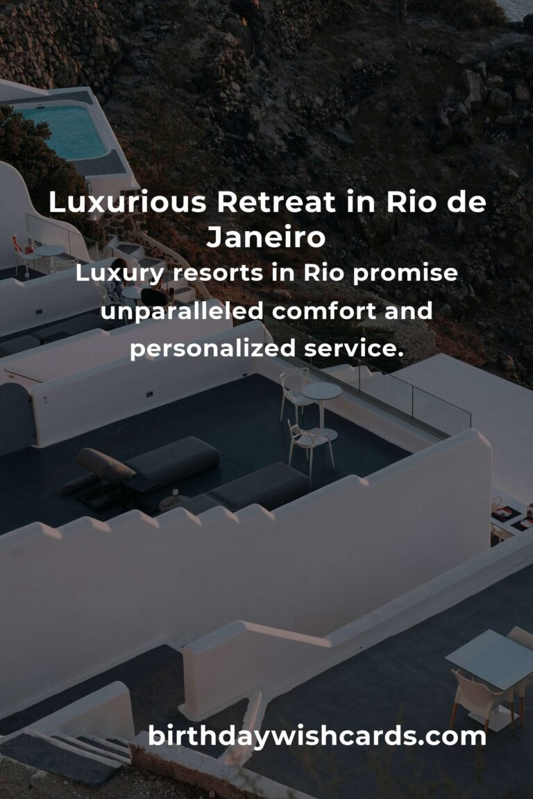 Discovering Paradise: The Ultimate Guide to Luxury Resorts in Rio de Janeiro