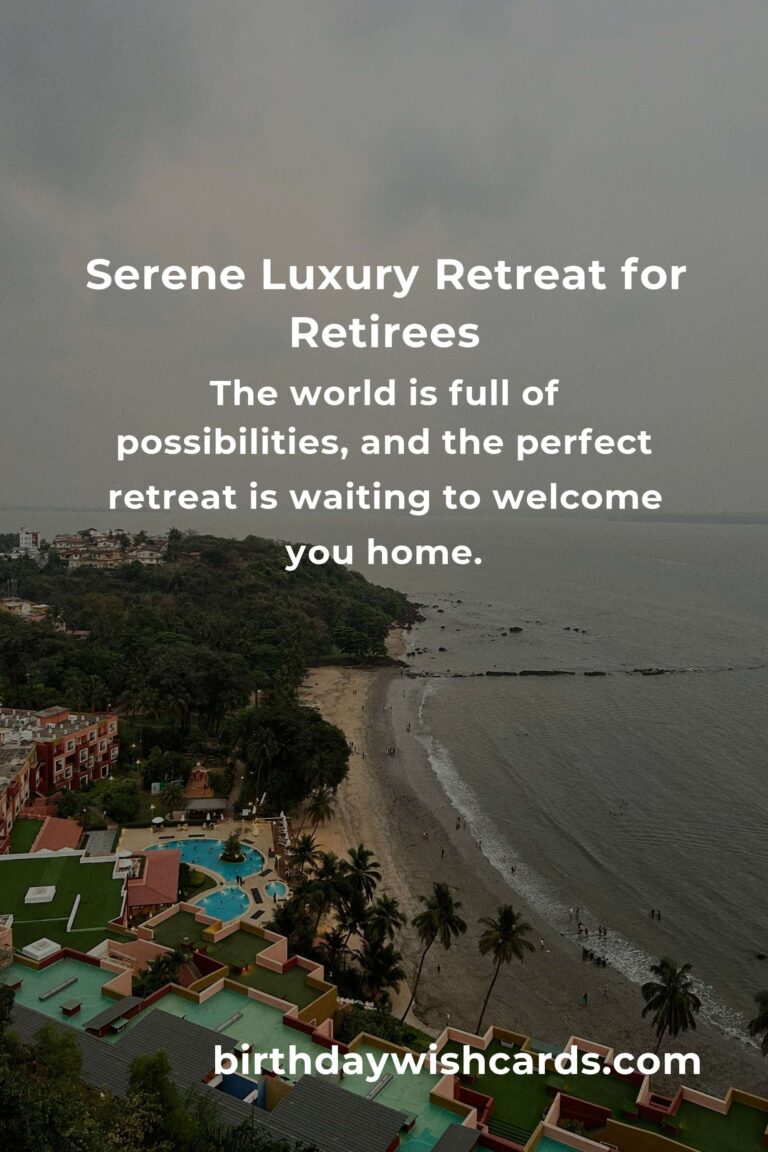 Discovering Peace and Luxury: Top Resorts for Retirees in 2025