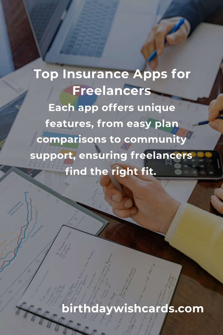 Discovering Peace of Mind: Top Insurance Planning Apps Every Freelancer Needs